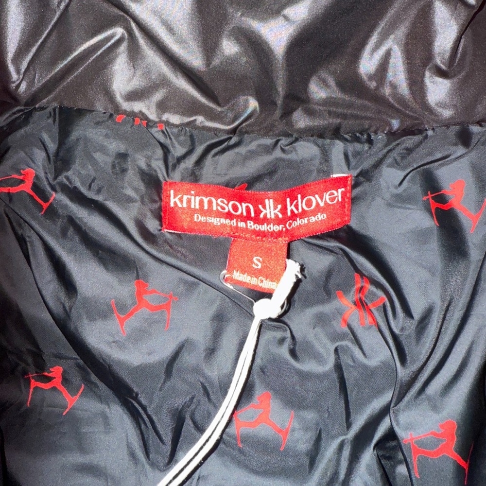 NWT Krimson Klover Compass Down-Filled Jacket - Size Small - Picture 4 of 6